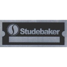 Roadster Pilot E2 Vin Tag - Studebaker (1 Line)