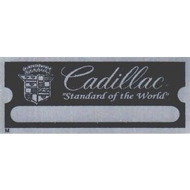 Roadster Pilot E3 Vin Tag - Cadillac (1 Line)