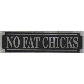 Roadster Pilot E5 Vin Tag - No Fat Chicks
