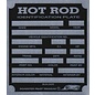 Roadster Pilot H7 Vin Tag - Hot Rod ID Plate