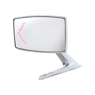 United Pacific 67-68 Mustang Exterior Mirror w/LED Turn Signal Arrow - LH - #F676802