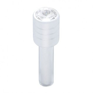 United Pacific Door Lock Knobs  - Chrome - Clear - 40201