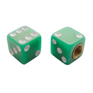 United Pacific Valve Caps - Dice