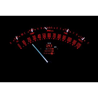 Dakota Digital 55-56 Chevy Car RTX Instruments - RTX-55C-X