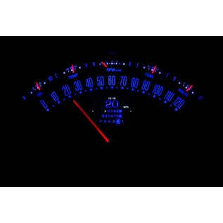 Dakota Digital 55-56 Chevy Car RTX Instruments - RTX-55C-X