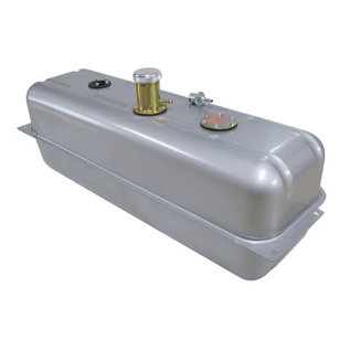 Tanks, Inc. Universal Coated Steel Gas Tank w/ Billet Cap & Neck - 39DP-UA