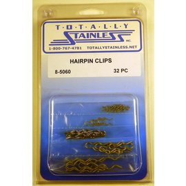 Totally Stainless Stainless Hairpin Clips