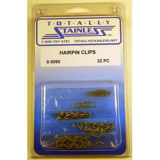 Totally Stainless Stainless Hairpin Clips - 8-5060