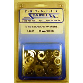 Totally Stainless 10MM Stainless Standard Flat Washers