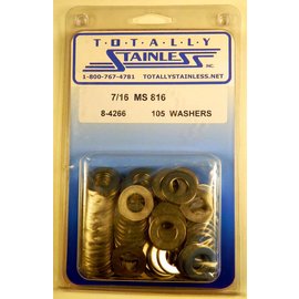 Totally Stainless 7/16" Stainless MS816 Flat Washers - 8-4266