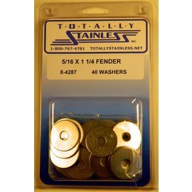 Totally Stainless Totally Stainless 5/16" x 1 1/4" Stainless Fender Washers - 8-4287