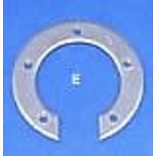 Tanks, Inc. 5-Hole Threaded Sender Split Ring Mild Steel - SR-MS