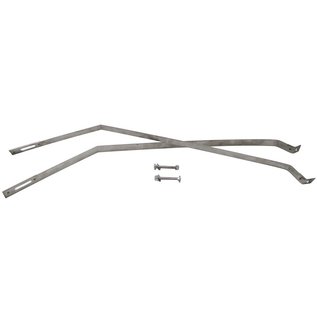 Tanks, Inc. 1955-56 Ford Galvanized Steel Mounting Straps - ST-107