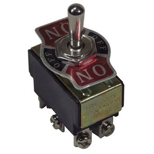 Tanks, Inc. Chrome Toggle Switch On/OFF/On  Double Pole, Double Throw - TS