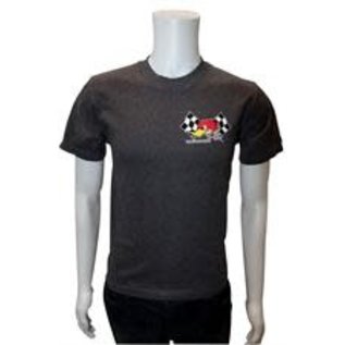 Clay Smith Cams CS 05 - Mr. H Checkered Flag T-Shirt - Charcoal