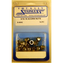 Totally Stainless 5/16-18 Stainless Acorn Nuts