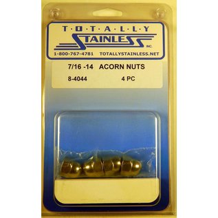 Totally Stainless Totally Stainless 7/16-14 Stainless Acorn Nuts - 8-4044