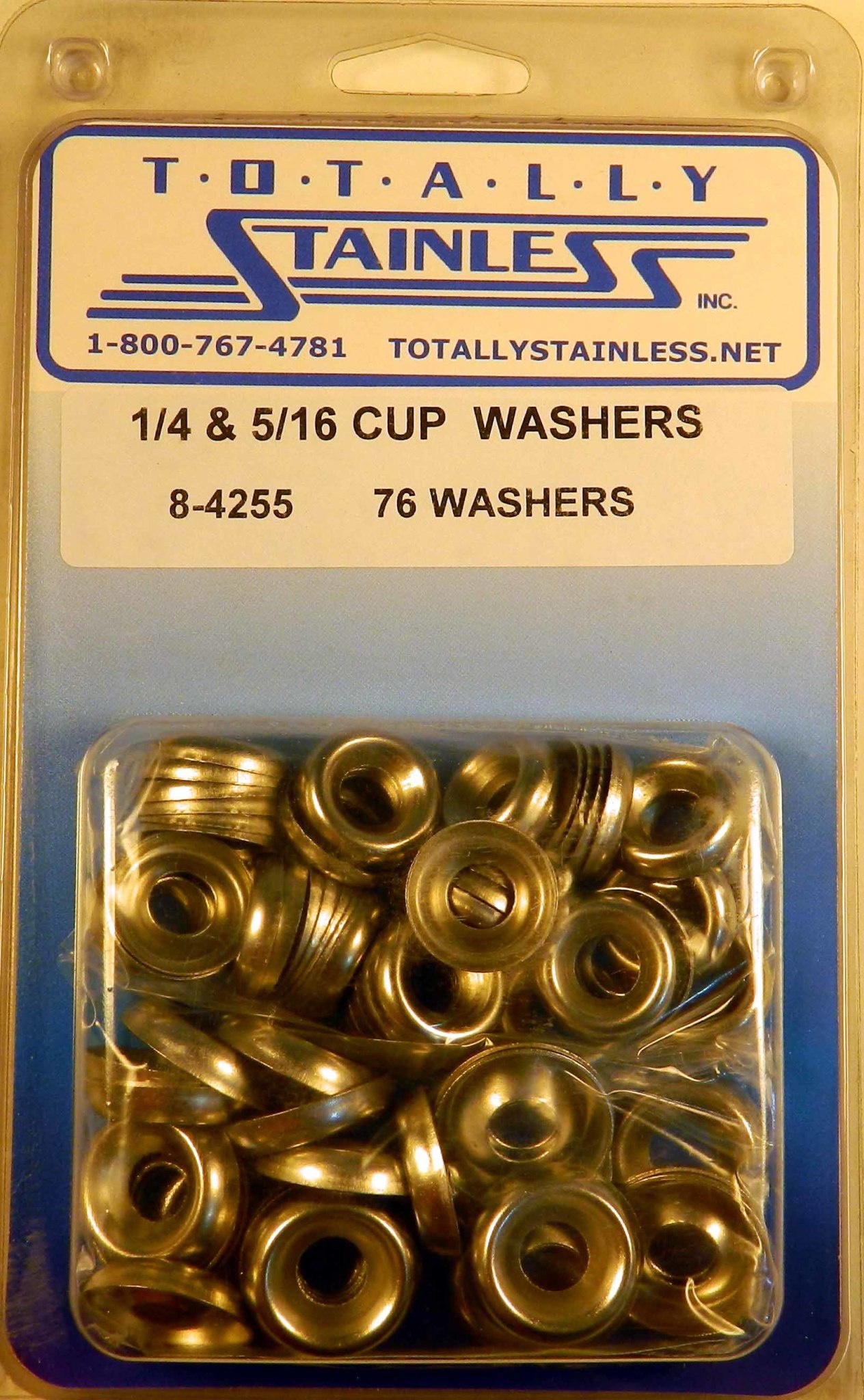 1/4" & 5/16" Stainless Cup Washers Affordable Street Rods