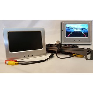 Watson Street Works Backup Camera - Monitor Console – License Plate Mounted - IT-MON-LP