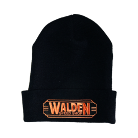 Walden Speed Shop Beanie - Walden Orange Logo