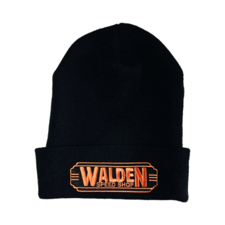Walden Speed Shop Beanie - Walden Orange Logo