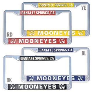 Mooneyes License Plate Frame - Santa Fe Springs - Mooneyes