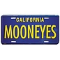 Mooneyes Novelty License Plates