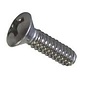 Totally Stainless 12-24 x 1/2, 1 & 1-1/2" Stainless  Phillips Oval Machine Screws