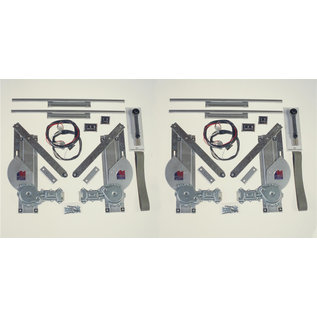 Specialty Power Windows Model A - 4 Window - Complete Kit - 2631MA-4C