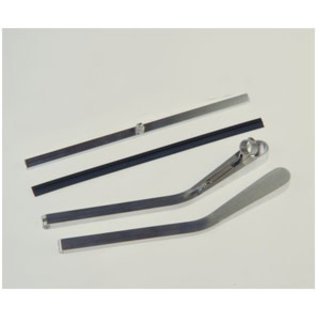 Specialty Power Wipers Specialty Power  Wipers - Wiper Arm - 1 Bent Left Alum. With Blade - WAB-01BL