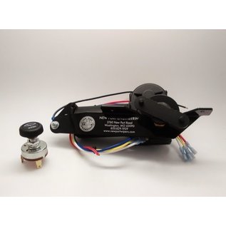 New Port Engineering 1947-53 CHEVY/GMC TRUCK WIPER MOTOR (FITS WITH STOCK CHOKE CABLE) - NE4753CCT