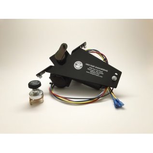 New Port Engineering 1951-52 FORD TRUCK WIPER MOTOR (REPLACES FACTORY ELECTRIC WIPER MOTOR) - NE5152FTE