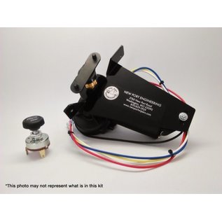 New Port Engineering 1940-41 DODGE AND PLYMOUTH WIPER MOTOR (FACTORY VACUUM MOTOR W/ RADIO) - NE4041MPRR