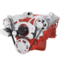 CVF Racing CVF Racing Small Block Chevy Wraptor Serpentine Kit - All Inclusive - Alternator Only - Electric Water Pump