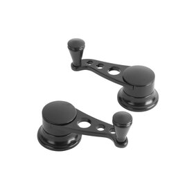 Lokar Lakester Steel Vent Window Cranks (Pair) - GM/Ford '49 & Up