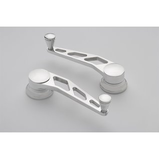 Lokar Aluminum Window Crank (pair) - GM/Ford '49 & Up