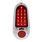 United Pacific 49 - 50 Chevy LED Tail light Assembly - Stainless Steel