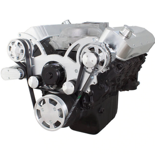 CVF Racing CVF Racing Big Block Chevy Wraptor Serpentine Kit - All Inclusive - Alternator Only - Electric Water Pump