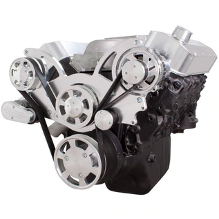 CVF Racing CVF Racing Big Block Chevy Wraptor Serpentine Kit - All Inclusive - AC & Alternator - Electric Water Pump