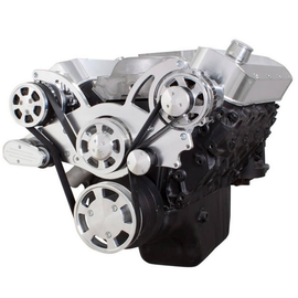 CVF Racing CVF Racing Big Block Chevy Wraptor Serpentine Kit - All Inclusive - AC & Alternator - Mechanical Fan