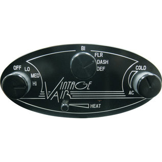 Vintage Air Gen II Streamline ProLine Oval Control Panel