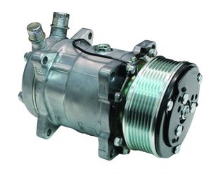 Sanden 508 Top Exit Serpentine Compressor - Affordable Street Rods