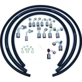 Vintage Air 14-Fitting Standard Barrier Beadlock A/C Hose Kit W/O Drier - 31703-VBD