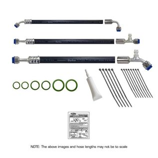 Vintage Air 1957 Chevy Gen IV SureFit™ Standard Barrier Modified Hose Kit - 525702