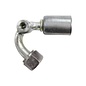 Vintage Air 135 Degree Standard Barrier Beadlock O-ring Hose End Fitting W/ 134a Service Port