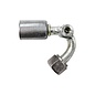 Vintage Air 135 Degree Standard Barrier Beadlock O-ring Hose End Fitting W/ 134a Service Port