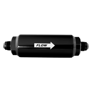 FiTech 100 Micron Inline Fuel Filter #8 Fittings - 80111