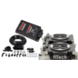 FiTech Go EFI 2x4 System (Black Finish) Master Kit w/ Inline Fuel Pump, w/CDI box - 93162