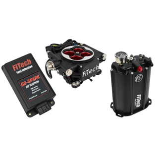 FiTech Go EFI 4 System (Power Adder) Master Kit w/ Force Fuel, Fuel Delivery System, w/CDI box - 93504
