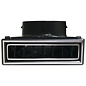 Vintage Air Large 90° Through Dash Louver - Black W/ Chrome Accents - 49067-VUL